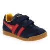 Gola HARRIER VELCRO CKA192 - Marine Rouge