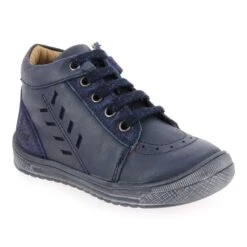 Kickers BILOP - Marine Métalisé