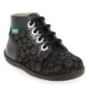 Kickers BONBON-2 FIREWORK - Noir Argent