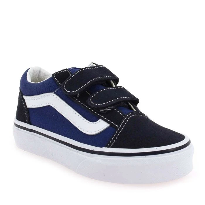 Vans OLD SKOOL V - Noir Vert 2 Vans OLD SKOOL V - Noir Vert – Image 2