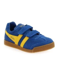 Gola HARRIER VELCRO CKA192 - Kaki Jaune -Muratti France Soldes 62066 06 01 2