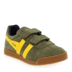 Gola HARRIER VELCRO CKA192 - Marine Jaune 15 Gola HARRIER VELCRO CKA192 - Marine Jaune -Muratti France Soldes 62066 11 01 3