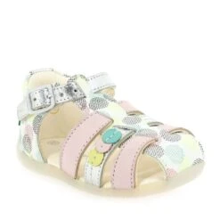 Kickers BIGFLY-2 POIS - Blanc Multi