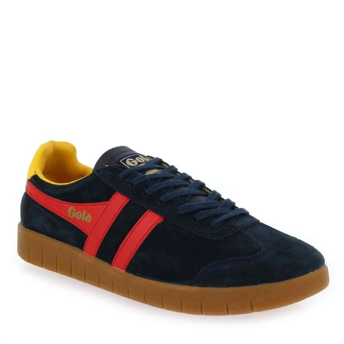 Gola HURRICANE SUEDE CMB046 - Tabac Écru 3 Gola HURRICANE SUEDE CMB046 - Tabac Écru – Image 3