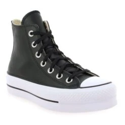 Converse CHUCK TAYLOR ALL STAR LIFT CLEAN HI - Noir