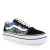Vans SUPER OLD SKOOL CONFYCUSH TROPICALI - Noir Multi