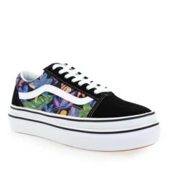 Vans SUPER OLD SKOOL CONFYCUSH TROPICALI - Noir Multi