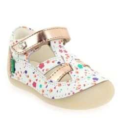 Kickers SUSHY BLOSSOM - Blanc Multi