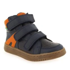 Kickers LOHAN - Marine Orange 5 Kickers LOHAN - Marine Orange -Muratti France Soldes 64989 04 01 1