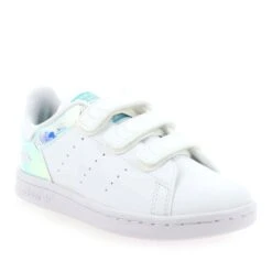 Adidas Originals STAN SMITH METAL VELCRO H21 - Blanc Multi