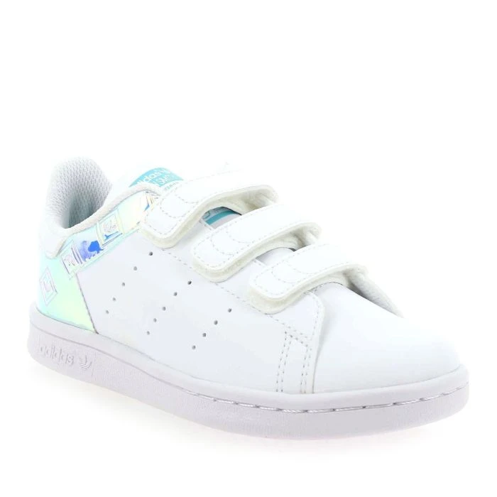 Adidas Originals STAN SMITH METAL VELCRO H21 - Blanc Multi 1 Adidas Originals STAN SMITH METAL VELCRO H21 - Blanc Multi