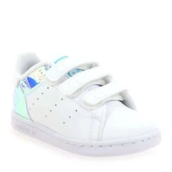 Adidas Originals STAN SMITH METAL VELCRO CF I H21 - Blanc Multi