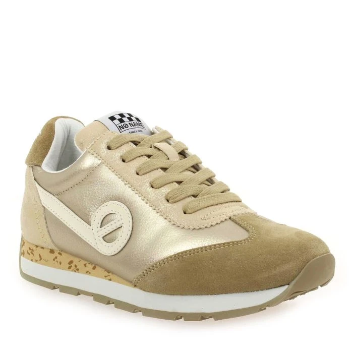 No Name CITY RUN JOGGER RANCH SUEDE - Platine 1 No Name CITY RUN JOGGER RANCH SUEDE - Platine