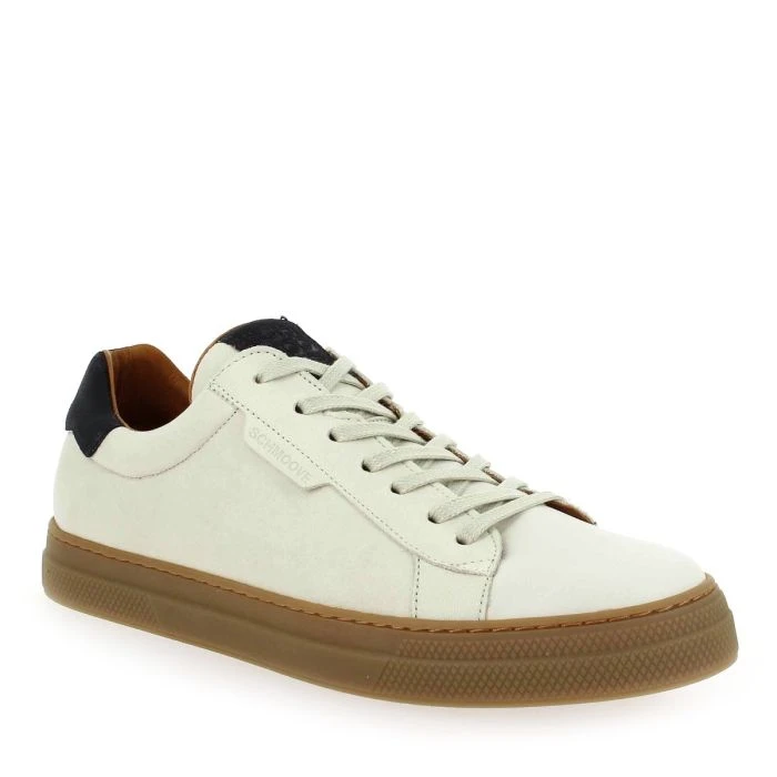 SCHMOOVE SPARK CLAY NAPPA OIL SUEDE - Blanc Marine 1 SCHMOOVE SPARK CLAY NAPPA OIL SUEDE - Blanc Marine