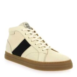 SCHMOOVE SPARK LOW BOOTS - Ecru Noir