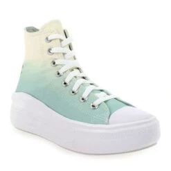 Converse CHUCK TAYLOR ALLSTAR MOVE OMBRé PLATFORM - Ciel