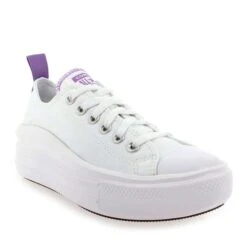 Converse CTAS MOVE OX EV - Blanc Violet
