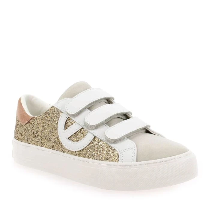 No Name ARCADE STRAPS SIDE PAYET - Blanc Or 1 No Name ARCADE STRAPS SIDE PAYET - Blanc Or