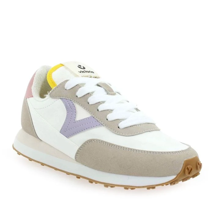 VICTORIA 1138100 ASTRO NYLON CONTRASTE - Blanc Rouge 2 VICTORIA 1138100 ASTRO NYLON CONTRASTE - Blanc Rouge – Image 2