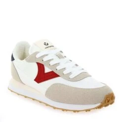 VICTORIA 1138100 ASTRO NYLON CONTRASTE - Blanc Beige -Muratti France Soldes 66129 04 01 2