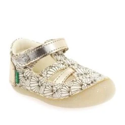 Kickers SUSHY F E22 - Blanc Argent