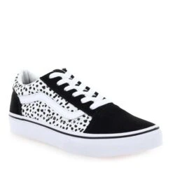 Vans OLD SKOOL DALMATIAN KIDS - Noir Blanc