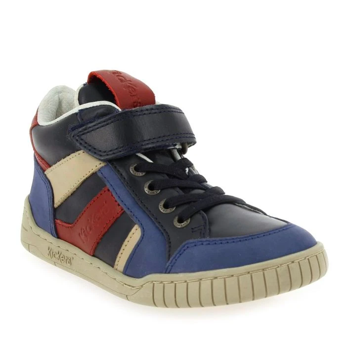 Kickers WINCKY CDT H22 - Bleu Rouge 2 Kickers WINCKY CDT H22 - Bleu Rouge – Image 2