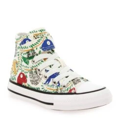 Converse CTAS 1V VINTAGE ANIMAL PRINT - Blanc Multi