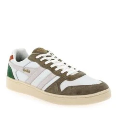 Gola REBOUND QUADRANT CMB527 - Blanc Taupe