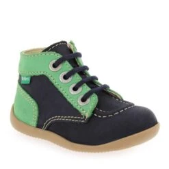Kickers BONZIP-2 G E23 - Marine Vert