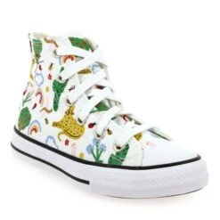 Converse CTAS HI EV NATURE - Blanc Multi