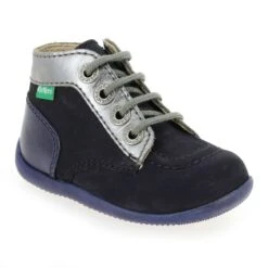 Kickers BONZIP-2 H20 - Marine Argent