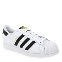 Adidas Originals SUPERSTAR J - Blanc Noir