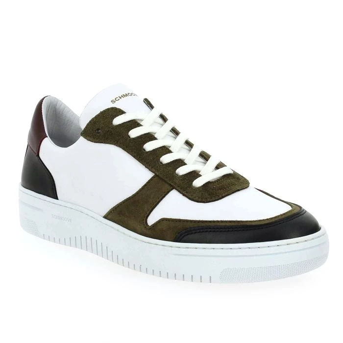 SCHMOOVE EVOC SNEAKER - Blanc Kaki 1 SCHMOOVE EVOC SNEAKER - Blanc Kaki