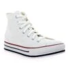 Converse CTAS PLATFORM HI - Blanc