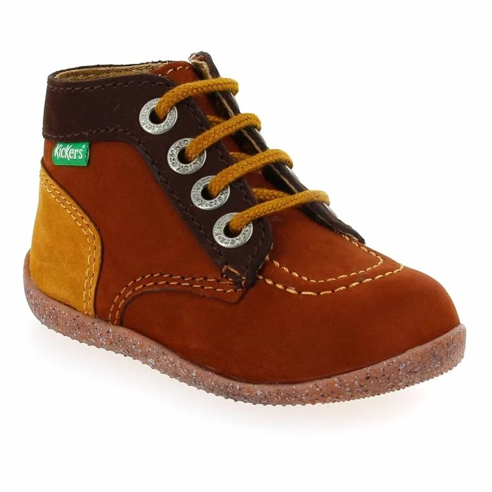 Kickers BONZIP-2 - Marron Camel 2 Kickers BONZIP-2 - Marron Camel – Image 2