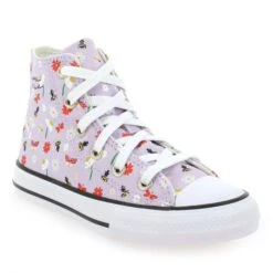 Converse CTAS HI EV FLEURS E21 - Violette Multi