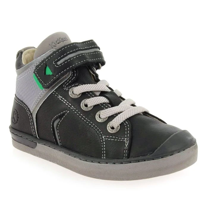 Kickers IRELAS - Noir Gris 1 Kickers IRELAS - Noir Gris