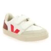 Veja SMALL V12 VELCRO - Rose Fluo