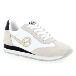 No Name CITY RUN JOGGER - Blanc Crème